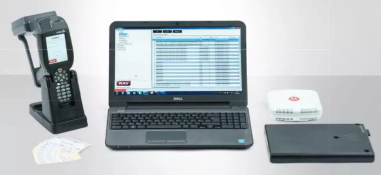 Bild: Ausrüstungskontrolle mit RFID: WAS Smart Check