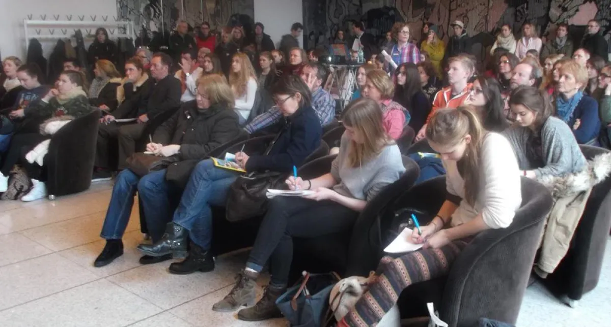 Großes Interesse am Schüleraustausch in Köln (Foto: Dt. Stiftung Völkerverständigung)