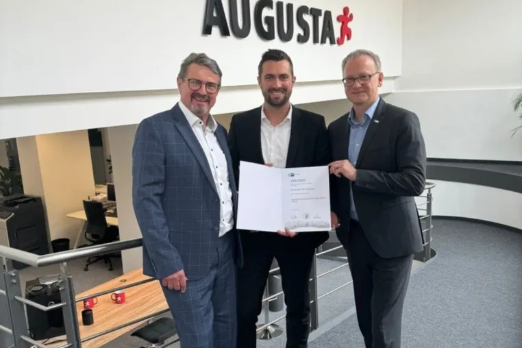 Bild: Augusta Personaldienstleistungen feiert 30-jähriges Bestehen und eröffnet neues Büro