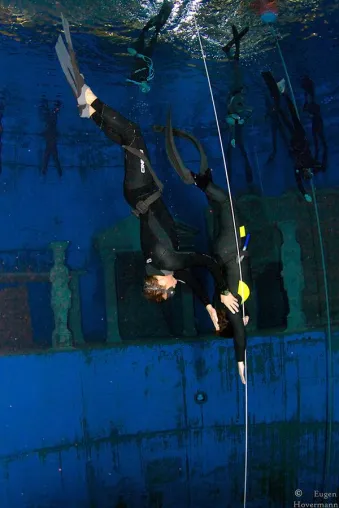 Das Freitauchevent mit Umberto Pelizzari im Dive4Live, Siegburg vom 26.04.2014 bis 27.04.2013 Bild: Das Freitauchevent mit Umberto Pelizzari im Dive4Live, Siegburg vom 26.04.2014 bis 27.04.2013