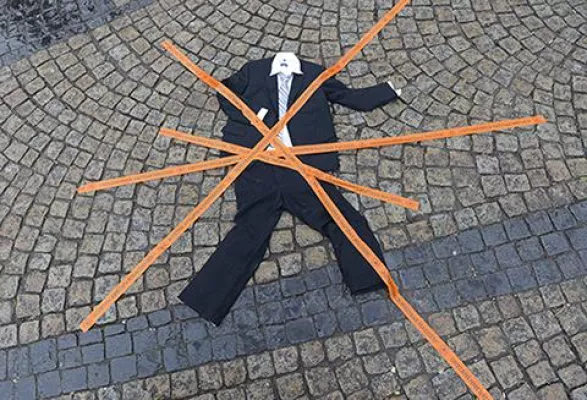 Bild: Post aus Hamburg-Bergedorf an die Bundeskanzlerin