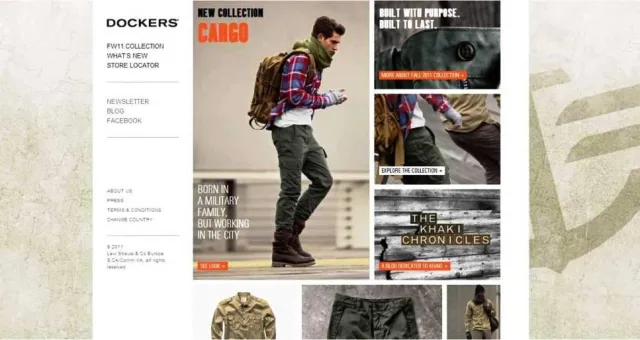 Bild: Dockers® Brand launcht neue Website für Europa