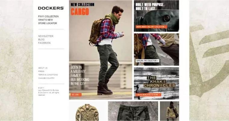 Bild: Dockers® Brand launcht neue Website für Europa
