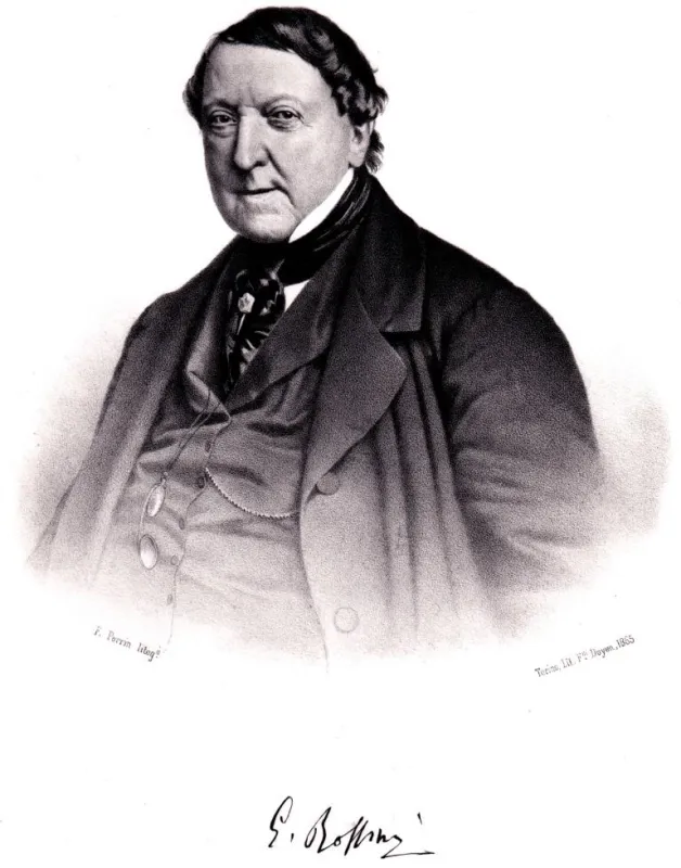 Opernkomponist Gioachino Rossini