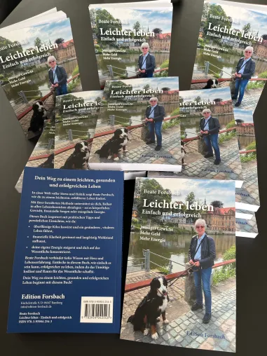 Neues Buch: „Leichter leben – Einfach und erfolgreich. Weniger Gewicht – Mehr Geld – Mehr Energie“ Bild: Neues Buch: „Leichter leben – Einfach und erfolgreich. Weniger Gewicht – Mehr Geld – Mehr Energie“