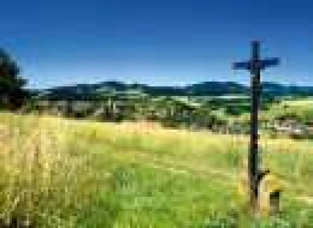 Wanderwege in Bayern Wegkreuz