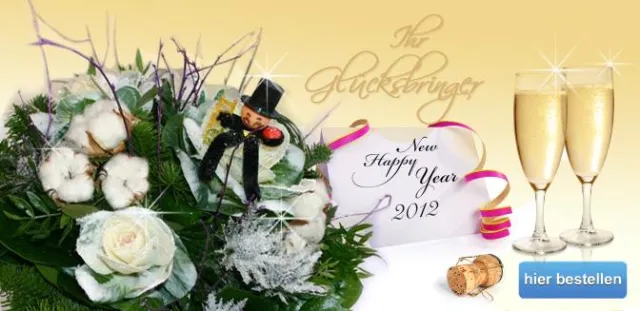 blumige Glücksbringer zum Jahreswechsel bestellen Bild: blumige Glücksbringer zum Jahreswechsel bestellen