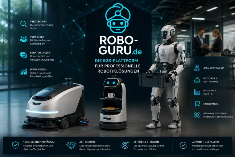 Robotik im Fokus: Digitale B2B-Plattform verbindet Unternehmen, Hersteller und Fachhändler Bild: Robotik im Fokus: Digitale B2B-Plattform verbindet Unternehmen, Hersteller und Fachhändler