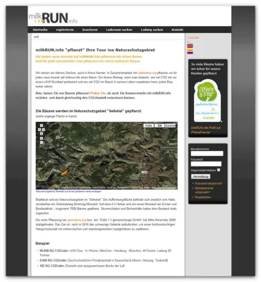 Bild: Frachtbörse pflanzt sich ein Naturschutzgebiet