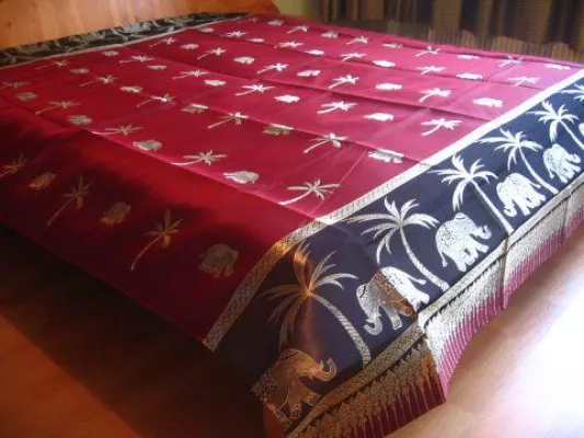 Bild: Wohntextilien aus Asien