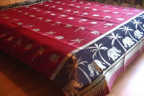 Wohntextilien aus Asien Bild: Wohntextilien aus Asien