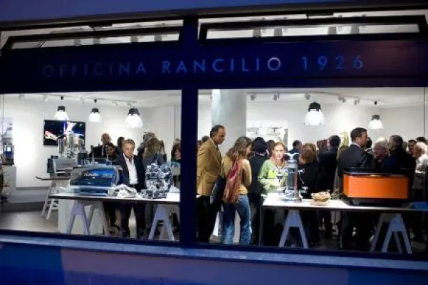 Bild: Erfolgreiche Eröffnung der Officina Rancilio 1926