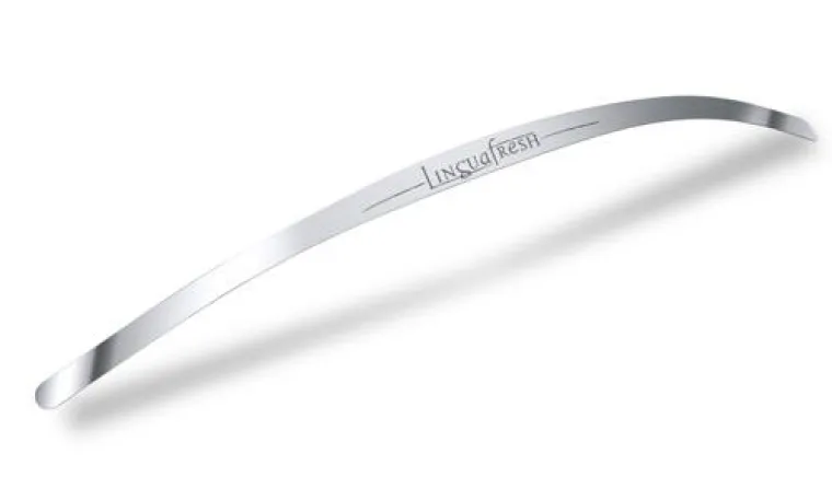 Bild: Zungenreinigung ist effizient gegen Mundgeruch