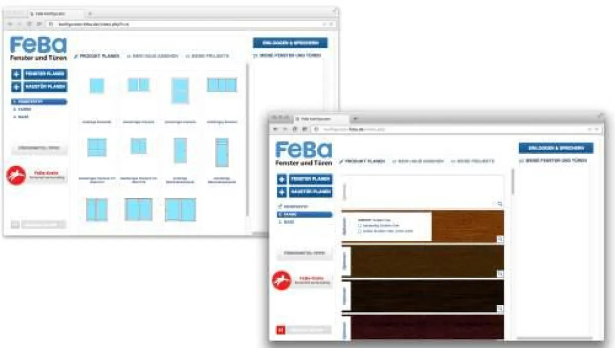 Der FeBa Fensterbau Konfigurator