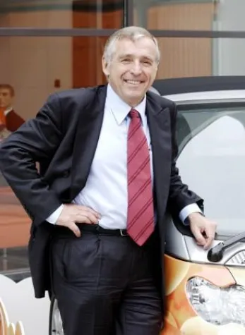 Bild: Erich Sixt als Referent beim Campus Symposium