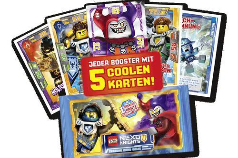 Bild: Blue Ocean veröffentlicht das LEGO® NEXO KNIGHTS™ Trading Card Game