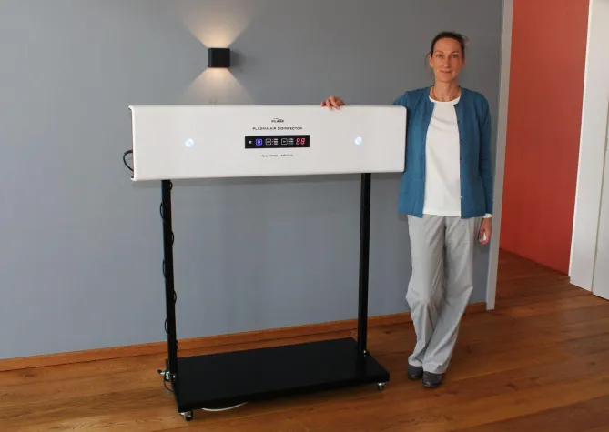 Bild: Medizin-Innovation: Wie wird Raumluft frei von Viren?