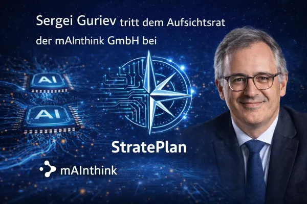 Bild: mAInthink stärkt Governance: Prof. Dr. Sergei Guriev tritt dem Aufsichtsrat bei