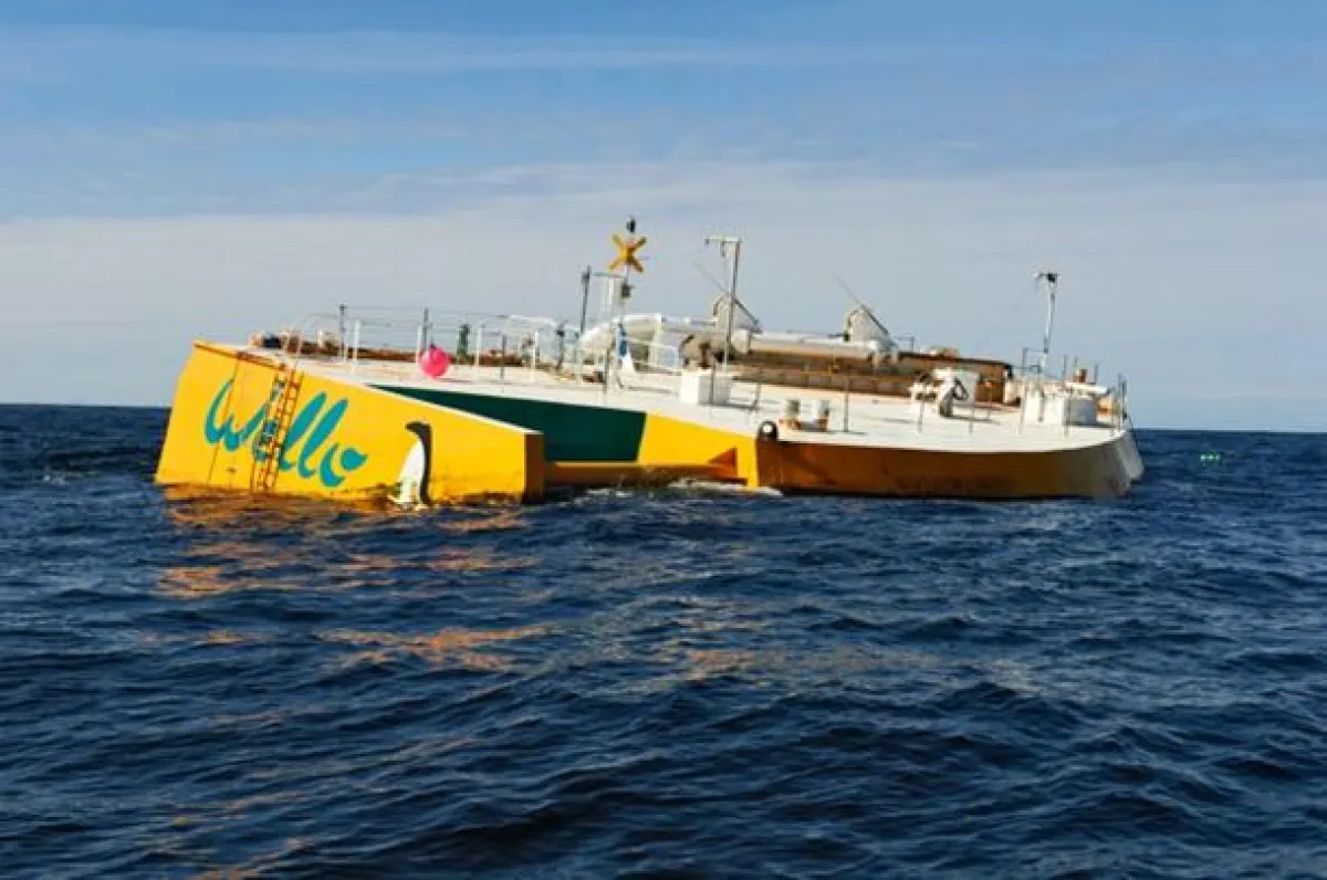 Der Penguin von Wello soll für die chinesischen Wellenverhältnisse optimiert werden.