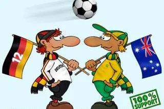 Salinos "Fußballfanshirts mit dem Fan" zur Weltmeisterschaft Bild: Salinos "Fußballfanshirts mit dem Fan" zur Weltmeisterschaft