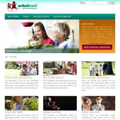 Bild: Umfrage auf enkelnavi.de: Über 50 Prozent meinen, dass man Familienurlaub mit Großeltern darf ablehnen darf