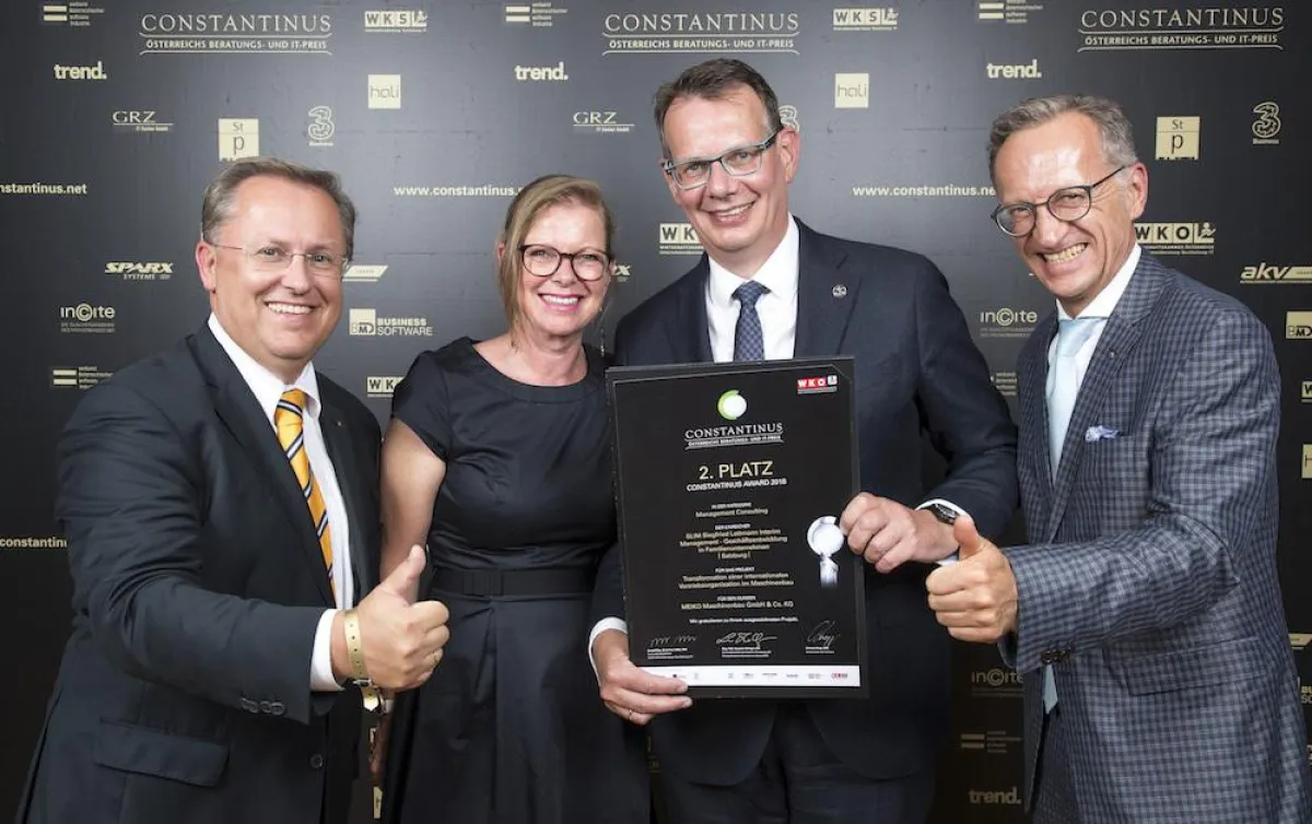 Strahlender Gewinner: Siegfried Lettmann (Bild: Kolarik Fotografie)