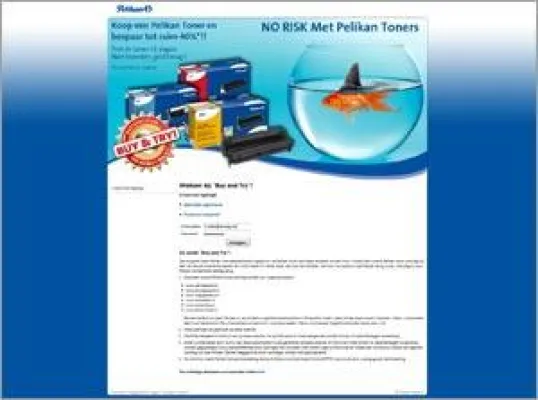 Bild: :torweg erstellt „Buy and Try“ Micro-Site für Pelikan Promotion