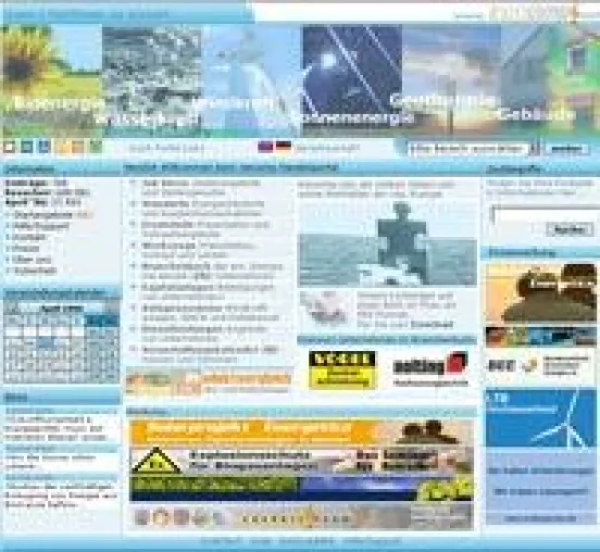 Veranstaltungen aus den Bereichen der regenerativen Energien Bild: Veranstaltungen aus den Bereichen der regenerativen Energien