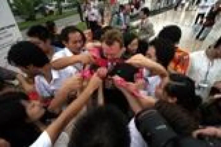 Bild: Stadt der World Choir Games 2006 ernennt Günter Titsch zum Ehrenbürger