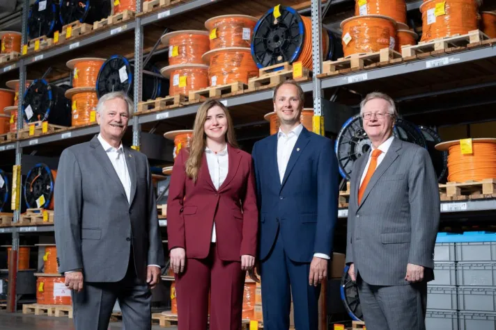 Bild: Generationswechsel bei LAPP