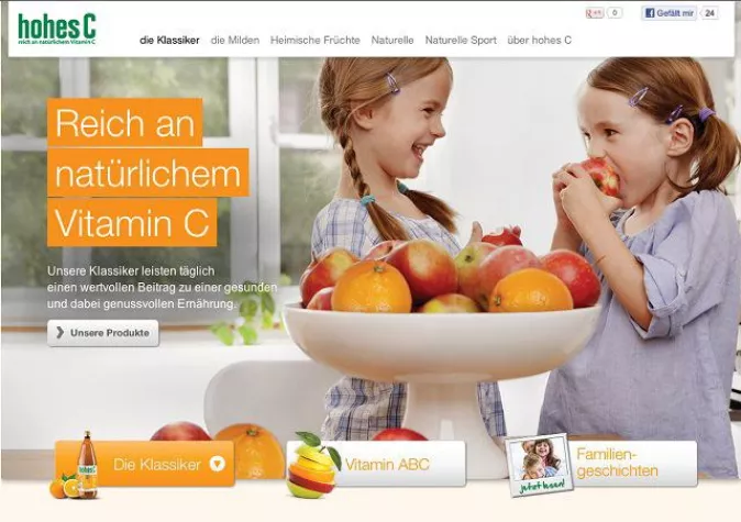 Bild: BBH stellt neue Website für hohes C ins Netz