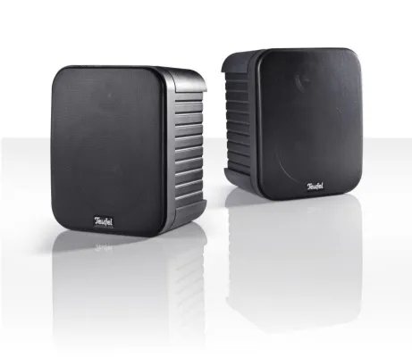 Bild: Robust, wasser- und schlaggeschützt präsentiert sich der Omniton 202 als genialer Universal-Lautsprecher