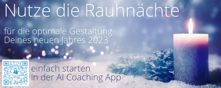 Tradition goes digital: Per App die Kraft der Rauhnächte nutzen Bild: Tradition goes digital: Per App die Kraft der Rauhnächte nutzen