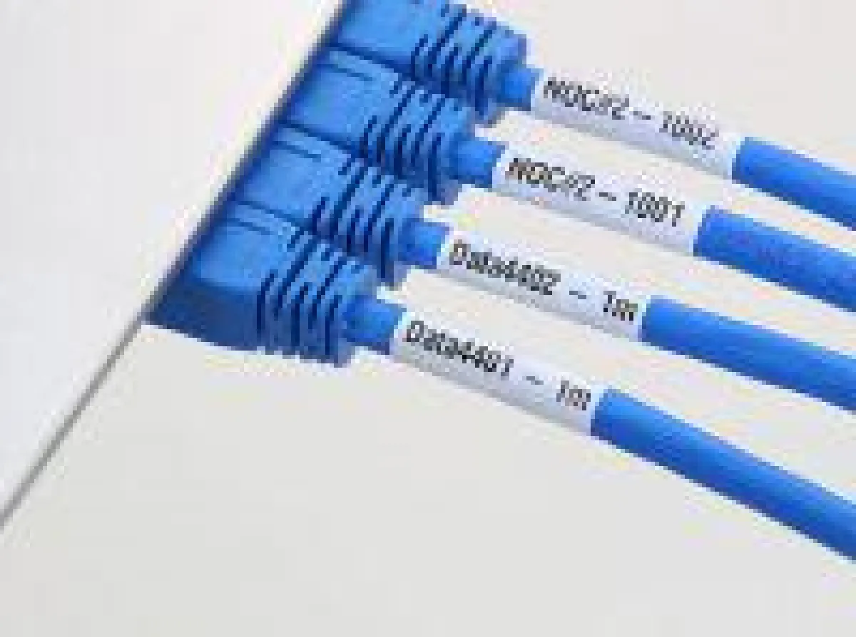 Patchkabel mit Beschriftung