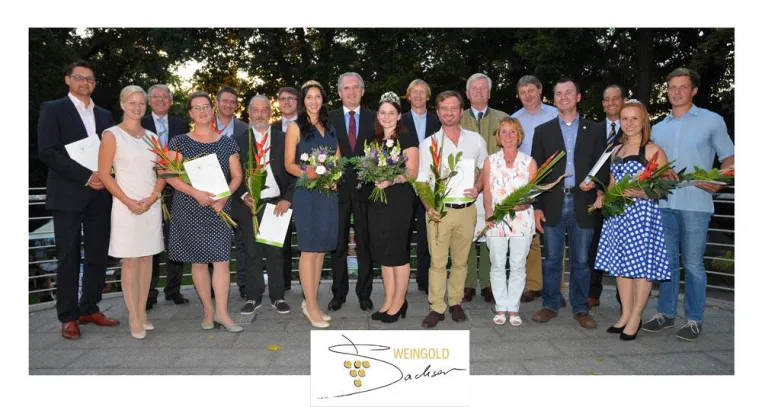 Bild: Verleihung WEINGOLD Sachsen