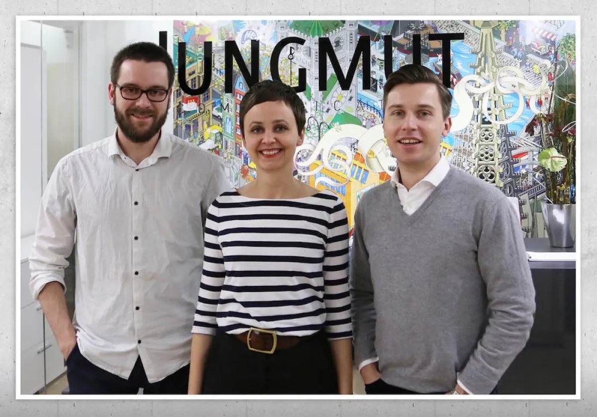 v.l.n.r.: Martin Knorr, Antje Mädler, David Lehmann