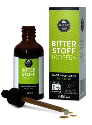 Bild: M. Reich stellt alkoholfreie BitterStoffTropfen vor!