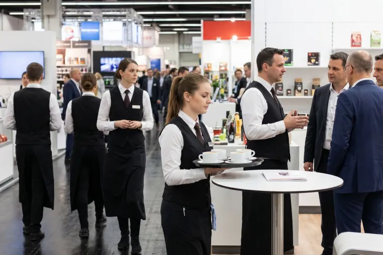 Bild: Professionelle Events entstehen wenn Unternehmen die richtigen Servicekräfte buchen