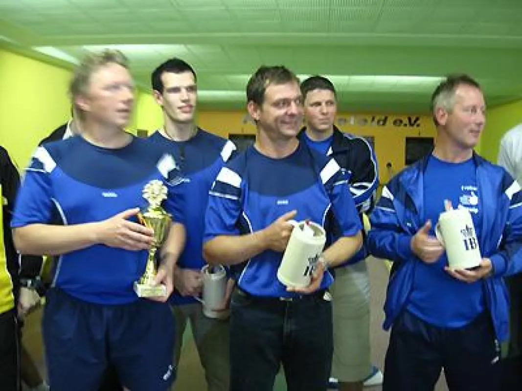 Der ATSV Freiberg im Bild v.l.n.r.: Olaf Lange, Michael Hahn, Olaf Backasch, Felix Wagner, Andreas Göthling