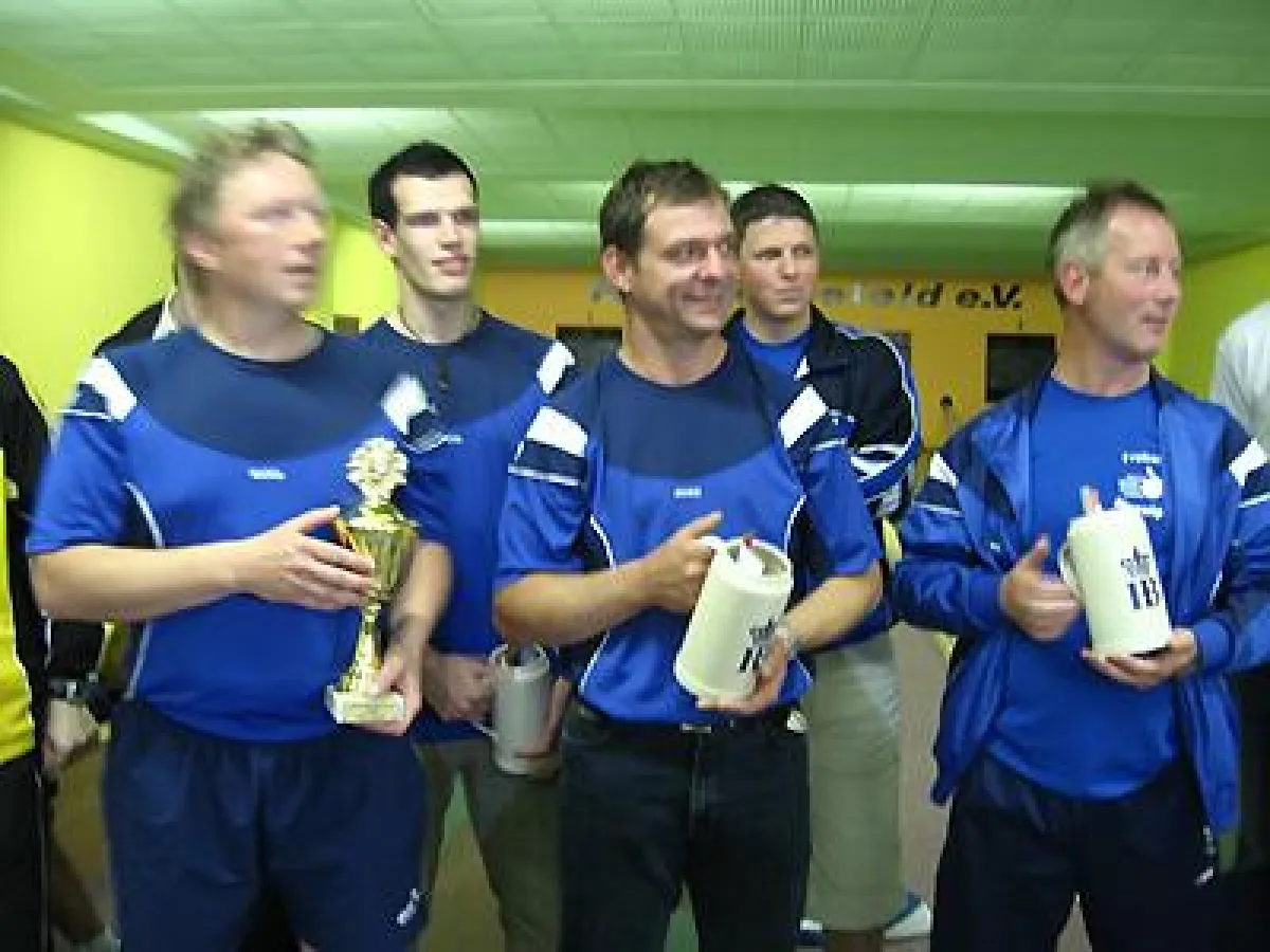 Der ATSV Freiberg im Bild v.l.n.r.: Olaf Lange, Michael Hahn, Olaf Backasch, Felix Wagner, Andreas Göthling