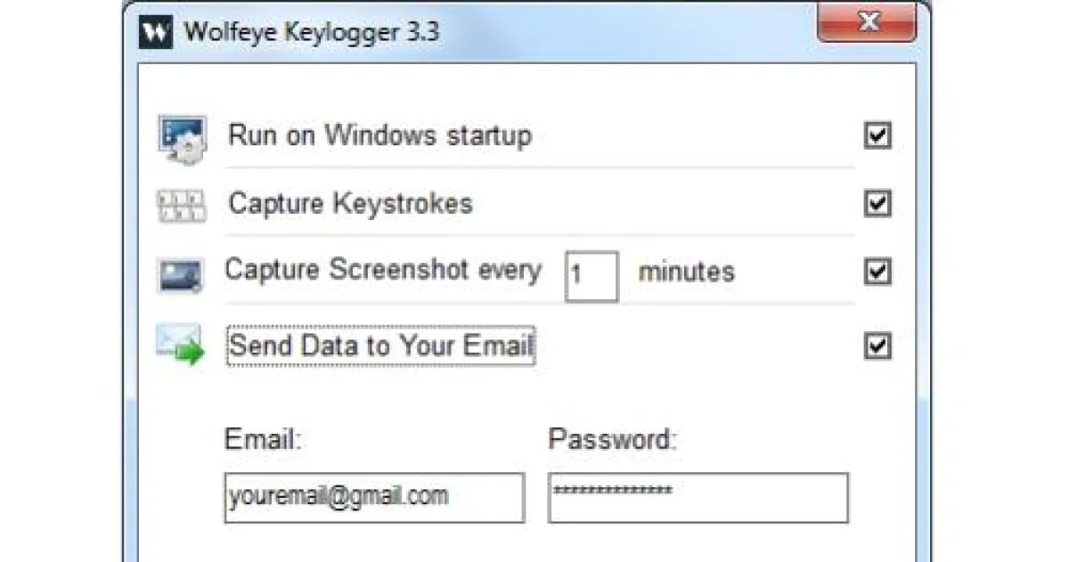 Wolfeye Keylogger
