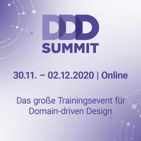 Der API Summit, DDD Summit und Micorservices Summit finden rein digital statt! Bild: Der API Summit, DDD Summit und Micorservices Summit finden rein digital statt!