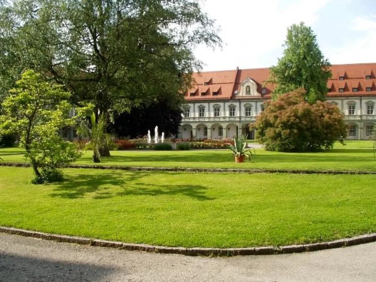 Innenhof des Klosters Benediktbeuern