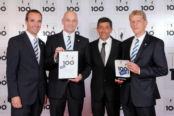 Bild: FAUN erhält Auszeichnung TOP 100 Innovator