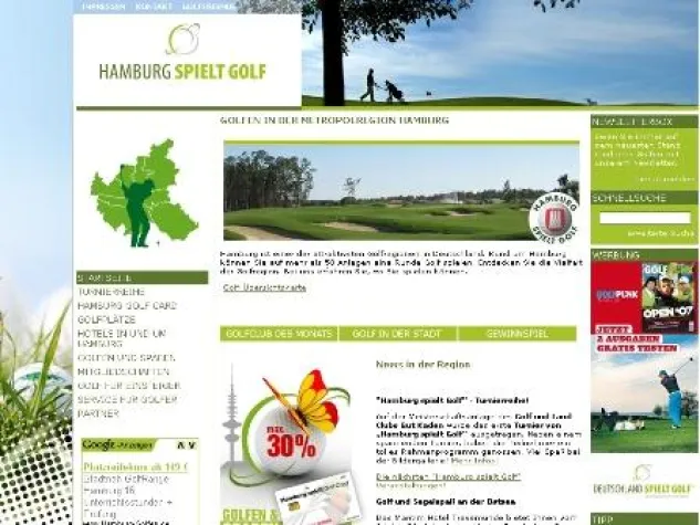 Bild: Turnierreihe „Hamburg spielt Golf“