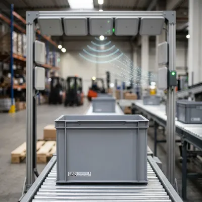 Bild: Mehr Transparenz in der Industrie: Das PMG OnMould RFID-Label macht den Unterschied