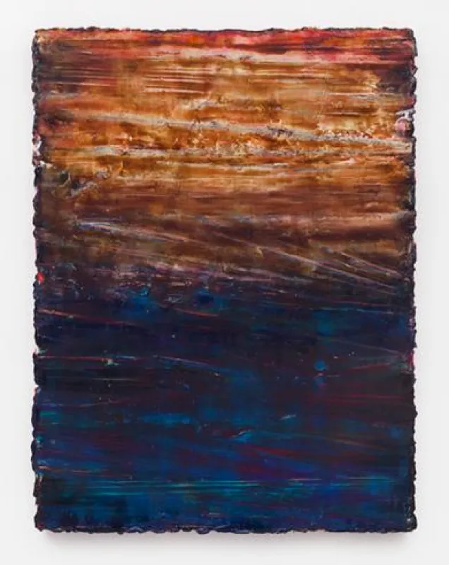 Tsui–Giri, Silikon und Pigmente auf Holz, 164 x 123 cm