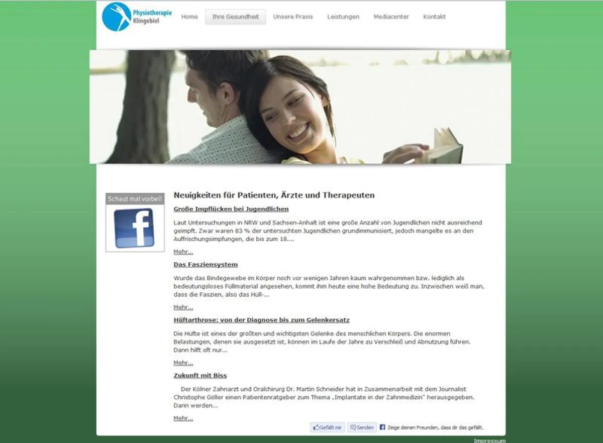 Das neue Modul „ORTHOpress News“ im Websitebaukasten TheraWeb der opta data Gruppe