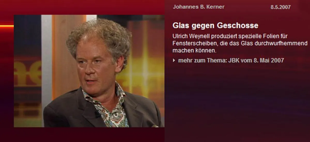 Sicherheitsexperte Ulrich Weynell bei J.B. Kerner