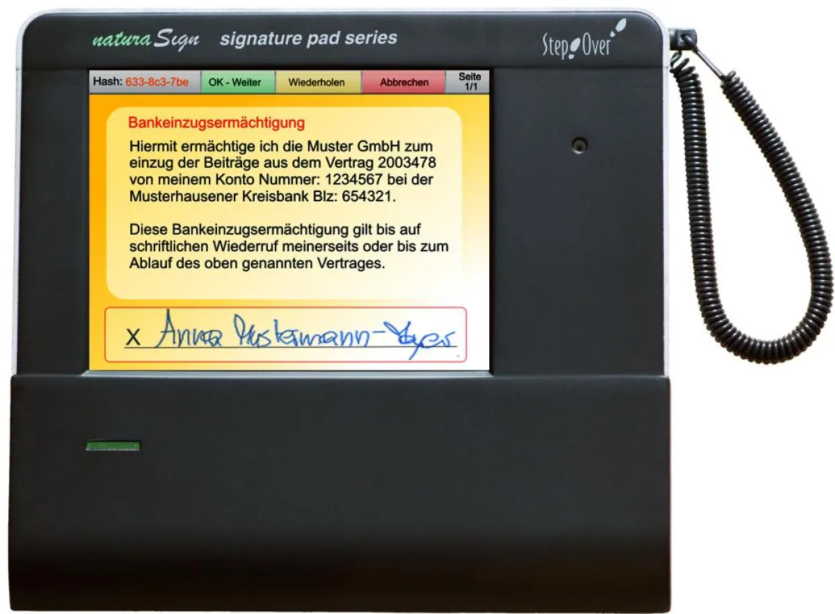 StepOver - naturaSign Color Pad